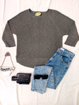 Suéter ligero gris
