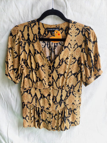 Blusa animal print