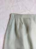Falda verde claro