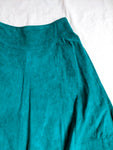 Falda verde aqua